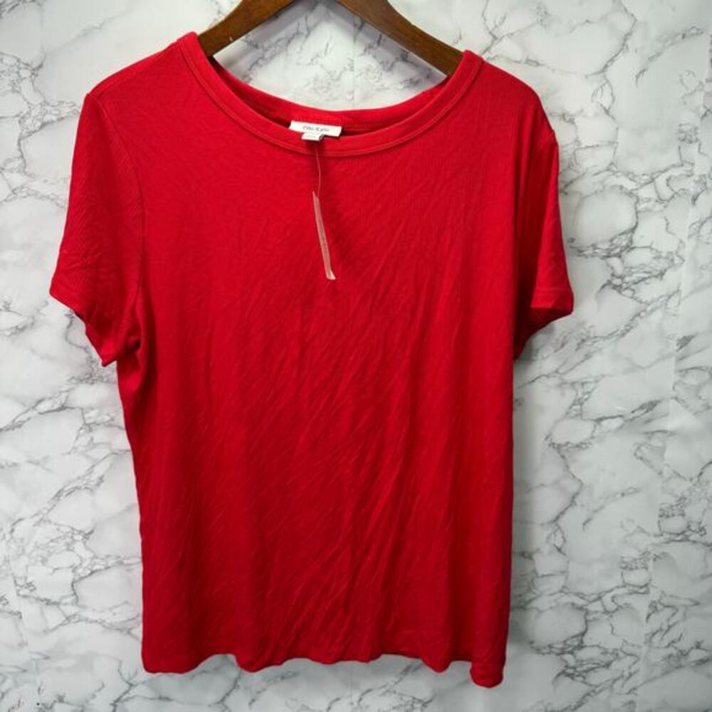 Macy's On 34th Women's Plus Shirt sz 2X Round Neck NEW #G843